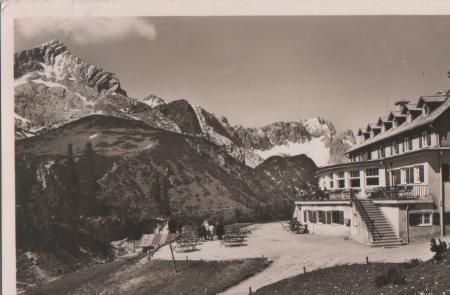 Garmisch-Partenkirchen - Kreuzeckhaus - 1937 Garmisch-Partenkirchen - Kreuzeckhaus - 1937
