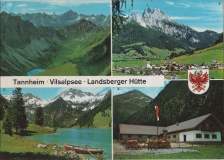 Österreich - Tannheim - Vilsalpsee - Landsberger Hütte - 1993 Österreich - Tannheim - Vilsalpsee - Landsberger Hütte - 1993