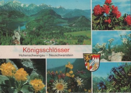 Schwangau, Hohenschwangau - Neuschwanstein - 1971 Schwangau, Hohenschwangau - Neuschwanstein - 1971