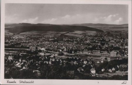 Hameln - Totalansicht - 1952 Hameln - Totalansicht - 1952