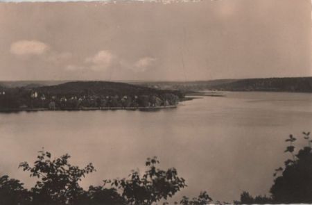 Buckow - Blick über den Schermützelsee - ca. 1960 Buckow - Blick über den Schermützelsee - ca. 1960