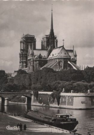 Frankreich - Paris - Notre-Dame - ca. 1960 Frankreich - Paris - Notre-Dame - ca. 1960