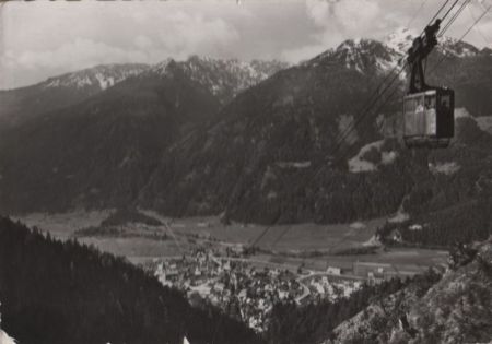 Österreich - Obervellach - mit Seilbahn - 1961 Österreich - Obervellach - mit Seilbahn - 1961