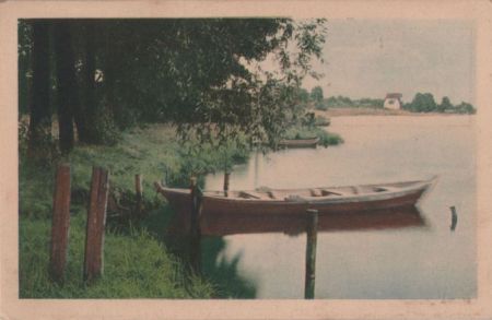 Boot im Wasser - ca. 1930 Boot im Wasser - ca. 1930
