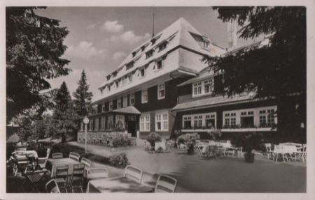 Feldberg - Hotel und Kurhaus Hebelhof - 1952 Feldberg - Hotel und Kurhaus Hebelhof - 1952