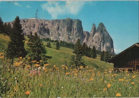 Italien - Dolomiten - Alpe di Siusi - Seiser Alpe - 1985 Italien - Dolomiten - Alpe di Siusi - Seiser Alpe - 1985