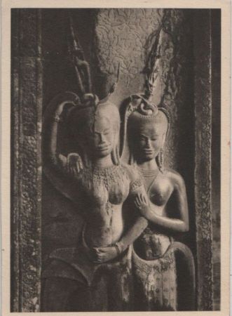 Anglor-Wat - Zwei Dewatas - ca. 1955 Anglor-Wat - Zwei Dewatas - ca. 1955