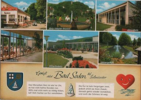 Bad Soden-Salmünster - u.a. König-Heinrich-Brunnen - 1970 Bad Soden-Salmünster - u.a. König-Heinrich-Brunnen - 1970