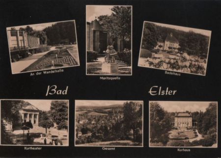 Bad Elster - u.a. an der Wandelhalle - 1965 Bad Elster - u.a. an der Wandelhalle - 1965