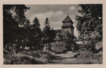 Oberwiesenthal - Fichtelberghaus - 1956 Oberwiesenthal - Fichtelberghaus - 1956