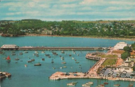 Großbritannien - Torquay - Harbour from Vane Hill - 1976 Großbritannien - Torquay - Harbour from Vane Hill - 1976