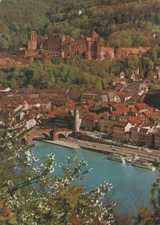 Heidelberg - im Frühling - ca. 1990 Heidelberg - im Frühling - ca. 1990