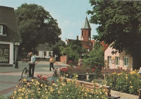 Wyk auf Föhr - Mittelstraße - ca. 1985 Wyk auf Föhr - Mittelstraße - ca. 1985