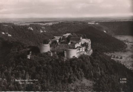 Neuffen - Burg Hohen-Neuffen - ca. 1960 Neuffen - Burg Hohen-Neuffen - ca. 1960