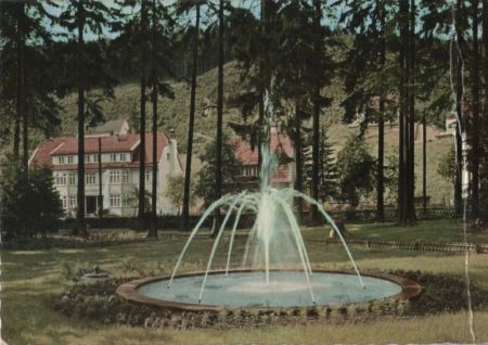 Wildemann - Springbrunnen im Kurpark Wildemann - Springbrunnen im Kurpark