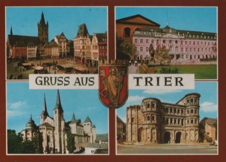 Trier - u.a. Hauptmarkt und St. Gangolph - 1988 Trier - u.a. Hauptmarkt und St. Gangolph - 1988