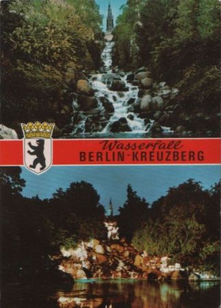 Berlin-Kreuzberg - Wasserfall - 1989 Berlin-Kreuzberg - Wasserfall - 1989