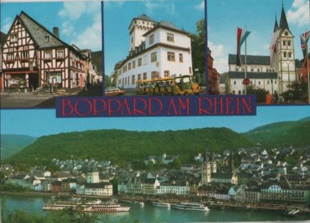 Boppard - 4 Teilbilder - 1997 Boppard - 4 Teilbilder - 1997
