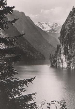 Berchtesgaden - Motiv am Königssee - 1959 Berchtesgaden - Motiv am Königssee - 1959