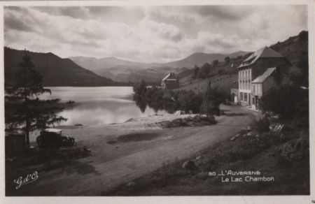 Frankreich - Auvergne - Le Lac Chambon - ca. 1950 Frankreich - Auvergne - Le Lac Chambon - ca. 1950
