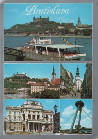 Slowakei - Bratislava - mit 5 Bildern - ca. 1985 Slowakei - Bratislava - mit 5 Bildern - ca. 1985
