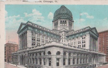 USA, Illinois - Chicago - Post Office - 1925 USA, Illinois - Chicago - Post Office - 1925