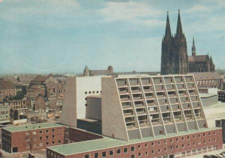 Köln - Opernhaus mit Dom - 1959 Köln - Opernhaus mit Dom - 1959