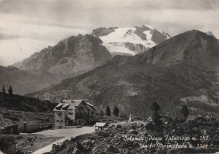Italien - Dolomiten - Falzarego-Pass - 1957 Italien - Dolomiten - Falzarego-Pass - 1957