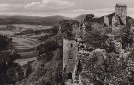 Dahn - Burg Alt-Dahn - 1962 Dahn - Burg Alt-Dahn - 1962