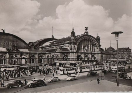 Frankfurt Main - Hauptbahnhof - ca. 1960 Frankfurt Main - Hauptbahnhof - ca. 1960
