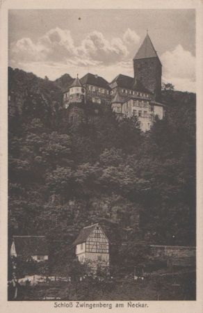 Zwingenberg - Schloß - ca. 1920 Zwingenberg - Schloß - ca. 1920