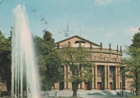 Stuttgart - Staatstheater - 1964 Stuttgart - Staatstheater - 1964