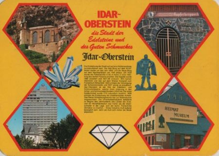 Idar-Oberstein - u.a. Felsenkirche - 1989 Idar-Oberstein - u.a. Felsenkirche - 1989