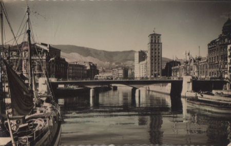 Spanien - Bilbao - Puente de la Victorie - ca. 1955 Spanien - Bilbao - Puente de la Victorie - ca. 1955