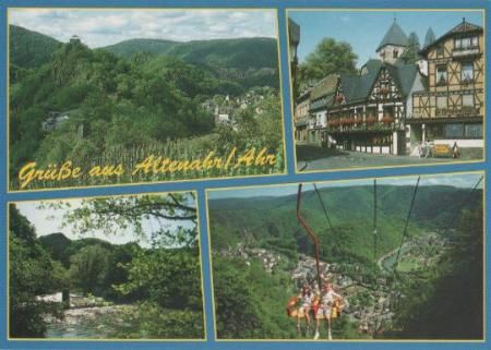 Altenahr u.a. Seilbahn - ca. 1995 Altenahr u.a. Seilbahn - ca. 1995