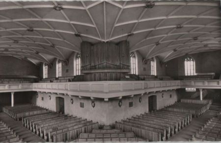 Freudenstadt - Stadtkirche innen - ca. 1960 Freudenstadt - Stadtkirche innen - ca. 1960