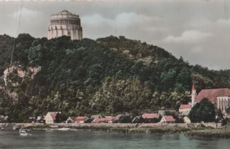 Kelheim mit Befreiungshalle - 1958 Kelheim mit Befreiungshalle - 1958