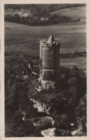 Bad Kösen - Ruine Saaleck - 1955 Bad Kösen - Ruine Saaleck - 1955