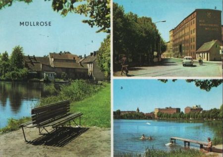 Müllrose - u.a. von der Seepromenade - 1977 Müllrose - u.a. von der Seepromenade - 1977