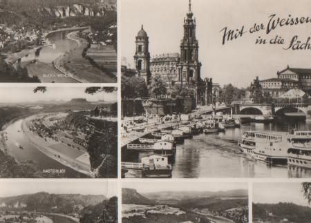 Königstein - Sächs. Schweiz - Weiße Flotte - 1969 Königstein - Sächs. Schweiz - Weiße Flotte - 1969