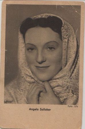 Angela Salloker - ca. 1940 Angela Salloker - ca. 1940