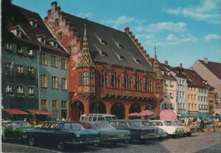 Freiburg - Das historische Kaufhaus - ca. 1980 Freiburg - Das historische Kaufhaus - ca. 1980