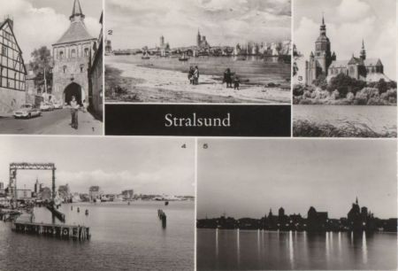 Stralsund - u.a. Marienkirche - 1981 Stralsund - u.a. Marienkirche - 1981
