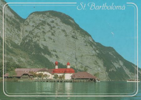 Königssee - St. Bartholomä - ca. 1985 Königssee - St. Bartholomä - ca. 1985