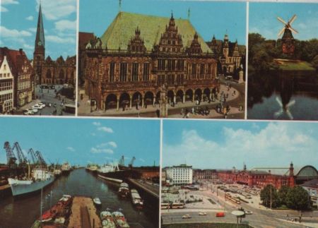 Bremen - u.a. Altes Rathaus - ca. 1980 Bremen - u.a. Altes Rathaus - ca. 1980