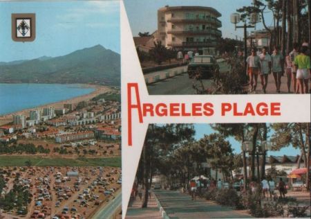 Frankreich - Argeles-sur-Mer - Plage - 1989 Frankreich - Argeles-sur-Mer - Plage - 1989