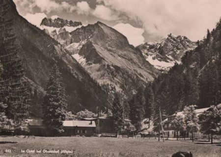 Oberstdorf - Im Oytal - 1954 Oberstdorf - Im Oytal - 1954