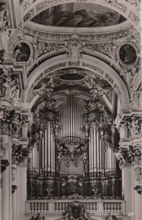Passau - Dom, Orgel - ca. 1955 Passau - Dom, Orgel - ca. 1955