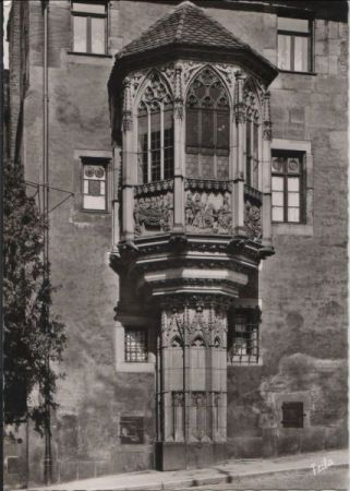 Nürnberg - Sebalder Pfarrhof, Chörlein - ca. 1955 Nürnberg - Sebalder Pfarrhof, Chörlein - ca. 1955