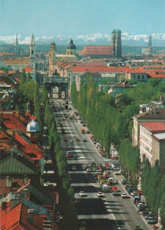 München - Stadtpanorama - 1992 München - Stadtpanorama - 1992